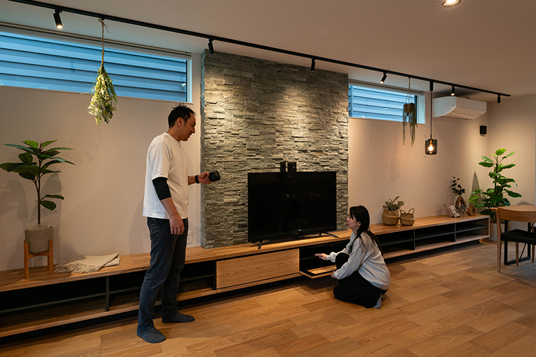 長岡市幸町モデルハウス｜ナチュラルヴィンテージ～土間リビングをつなげて開放的なLDK～