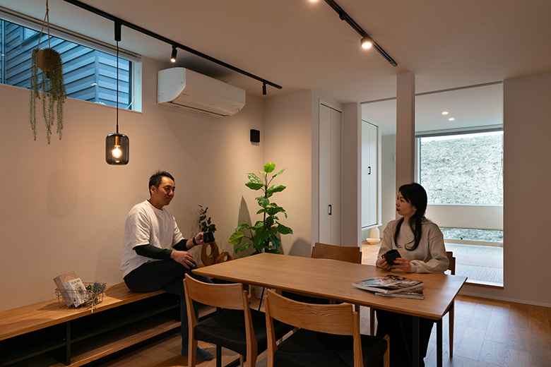長岡市幸町モデルハウス｜ナチュラルヴィンテージ～土間リビングをつなげて開放的なLDK～