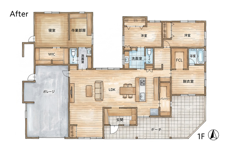 三条市｜減築リノベで叶える、将来を見据えた平屋暮らし｜モデルハウス見学会【予約制】