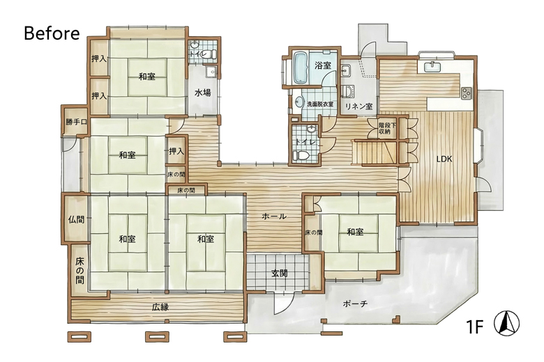 三条市｜減築リノベで叶える、将来を見据えた平屋暮らし｜モデルハウス見学会【予約制】