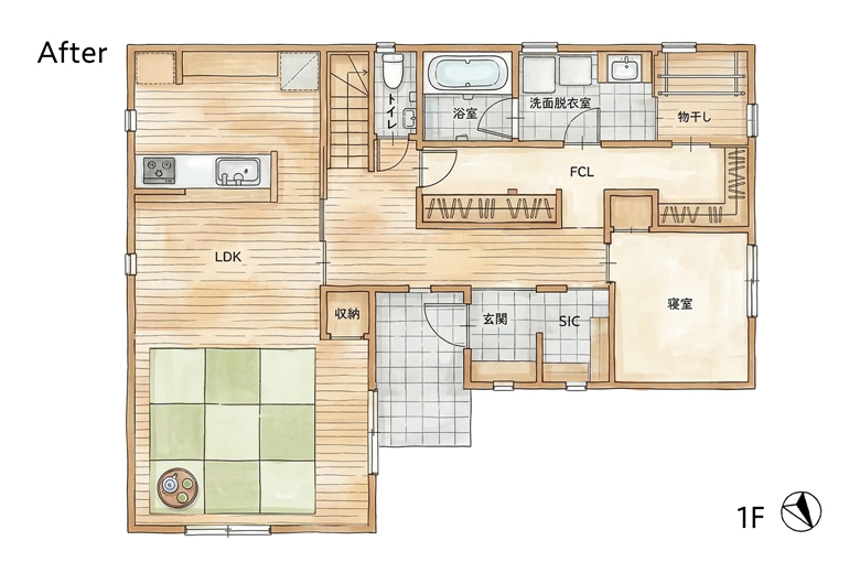 新潟市西区｜子世帯へ受け継ぐ、和モダンリノベーション｜モデルハウス見学会【予約制】
